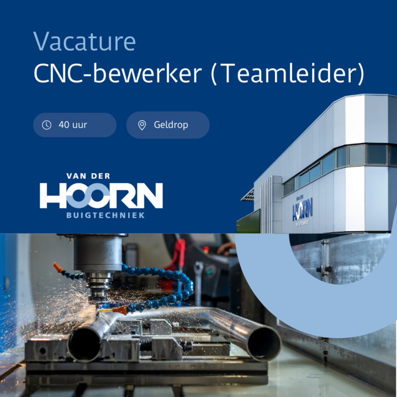 Vacature CNC-bewerker